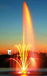  Fleur de Lis Nozzle Floating Fontain Titan 